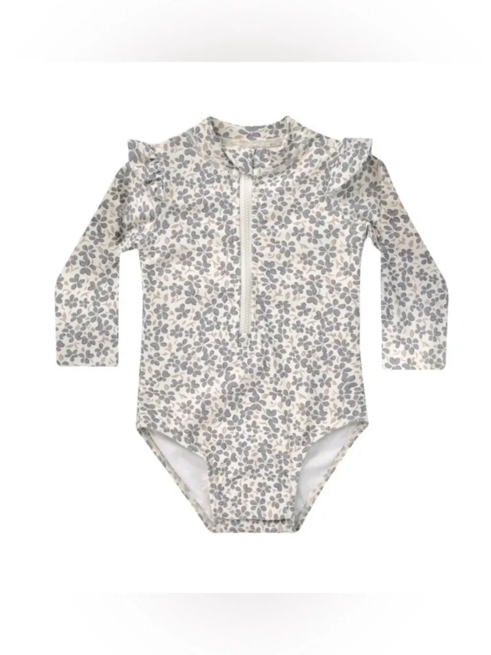 QUINCY MAE Byron Rashguard Floral Swimsuit - 18-24M